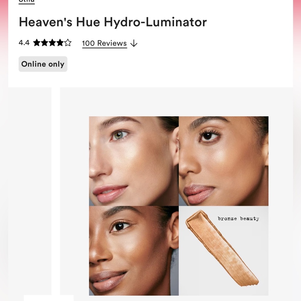 New! Stila Hydro-Luminator in bronze beauty